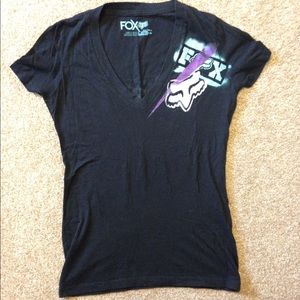 Fox Racing Extra Small V-Neck Tee